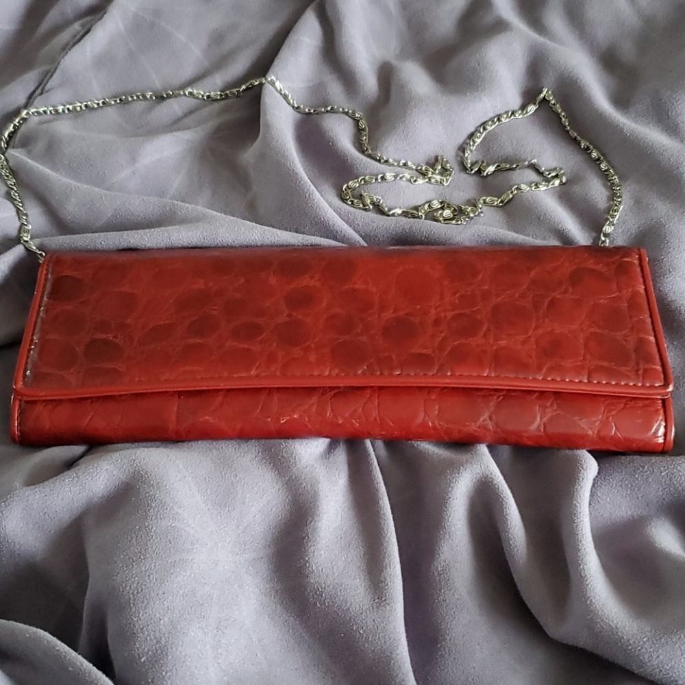 ALDO Crossbody or clutch croc skin bag